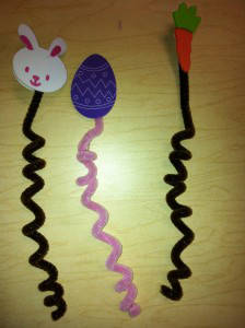 Fun Easter/Spring pencil toppers !