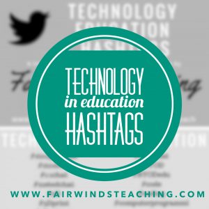 Technology in Education Hashtags