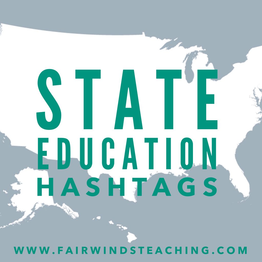 Technology In Education Hashtags - Fair Winds Teaching - An Elementary ...