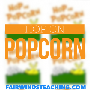 Hop on Popcorn Labels