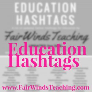 Education Hashtags – General
