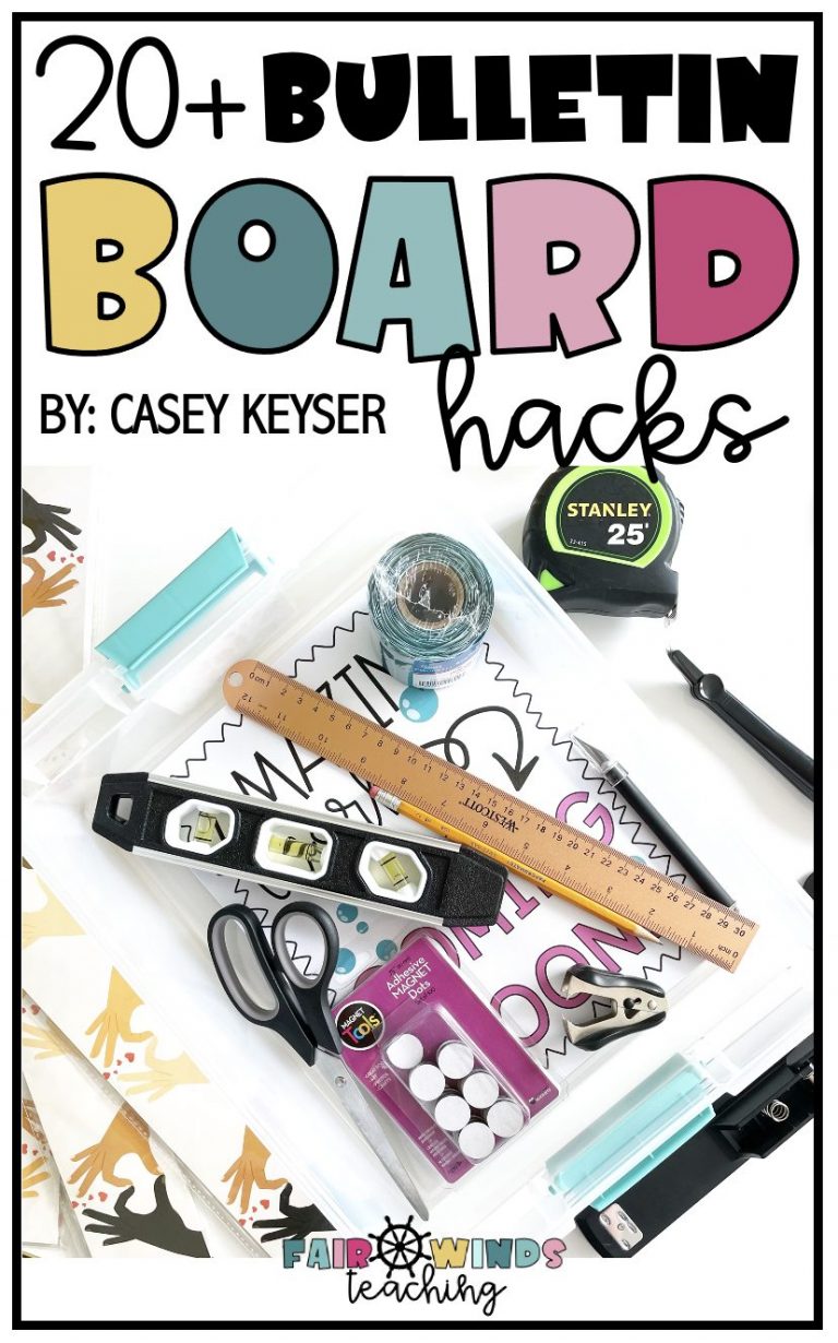 20+ Bulletin Board Hacks You Wish You Knew! Fair Winds Teaching