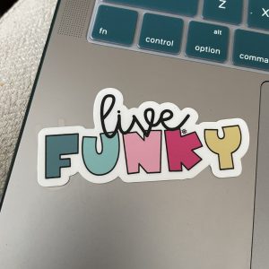 Live Funky Sticker