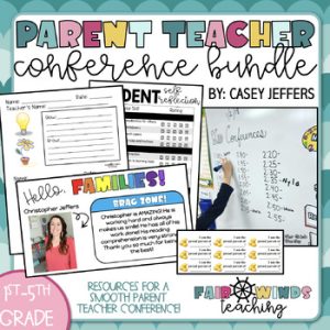 Parent Teacher Conference Bundle 