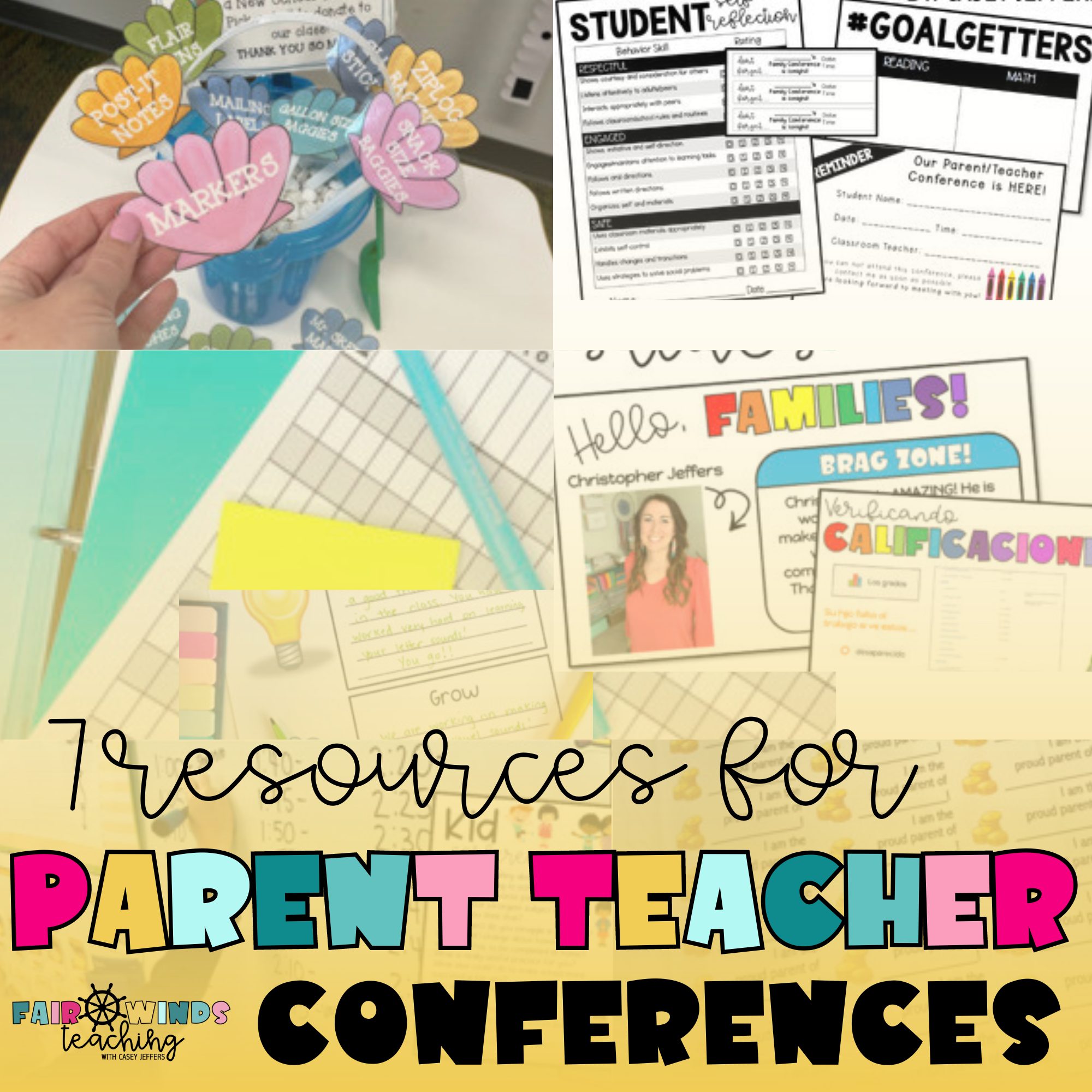 Making the Most of Parent Teacher Conferences: Essential Resources from Fair Winds Teaching!